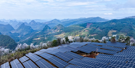 Datang Guangxi Guiguan Rongan Matian 100MW PV-Projekt